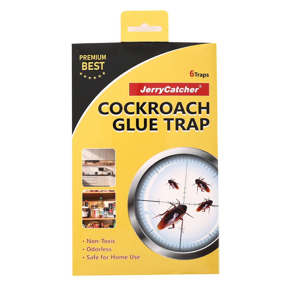 Foldable Cockroach Glue Trap for Indoor Pest Control | PY-C01