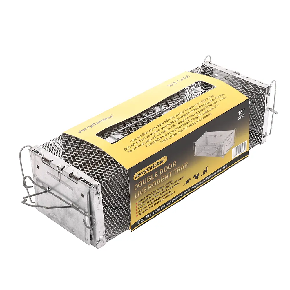 galvanize double door 1 multi rat trap cage