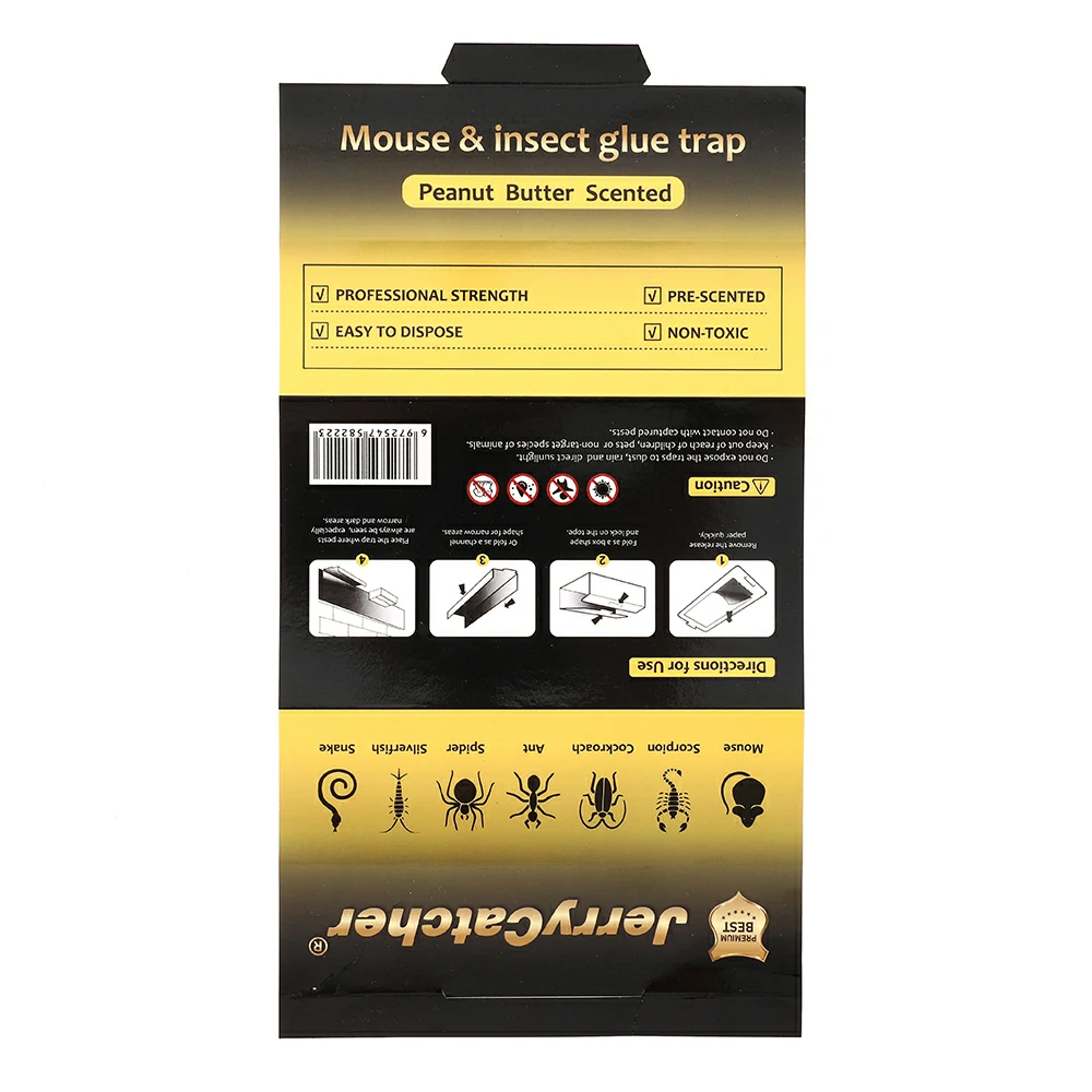 mouse & insect glue trap 1 tunnel mouse trap